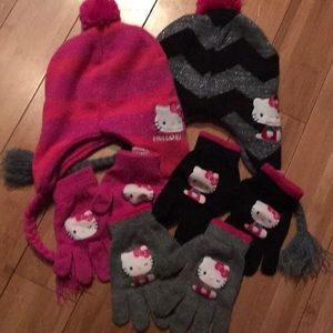 Hello Kitty winter hats